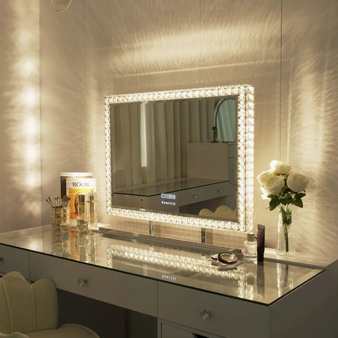 Diamond Vanity Mirror Diamond Vanity Mirror