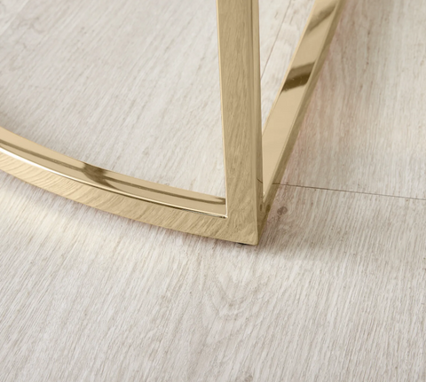 Angelica Luxe Glass Top Coffee Table Angelica Luxe Glass Top Coffee Table