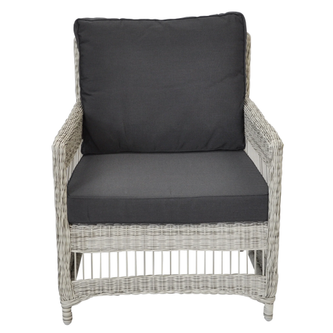EAGLEMONT - Elegant 4 Seater Outdoor Rectangle Coffee Table Lounge Set