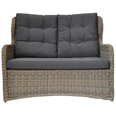 TOORAK - Quality 4 Seater Outdoor Wicker Coffee Lounge Set