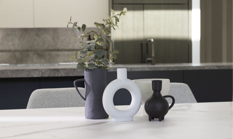 Symphony Fixed Dining Table Marmo Ceramic