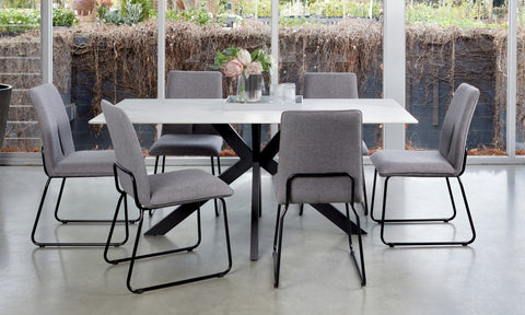 Lazio Dining Table Snow White