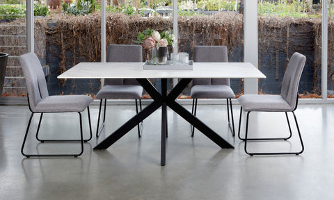 Lazio Dining Table Snow White