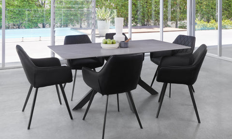 Lazio Dining Table Bulgarian Grey
