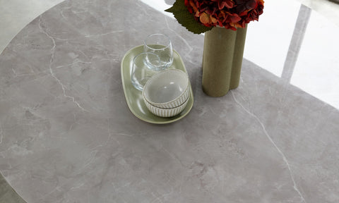 Fern Dining Table Bulgarian Grey