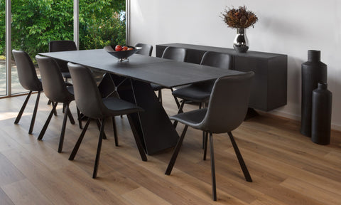 Otto Extension Dining Table Shadow Grey