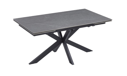 Newcastle Extension Dining Table Bulgarian Grey Ceramic