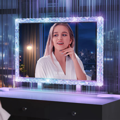 Diamond Vanity Mirror