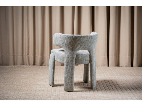 GENEVA DINING CHAIR BLUE GREY