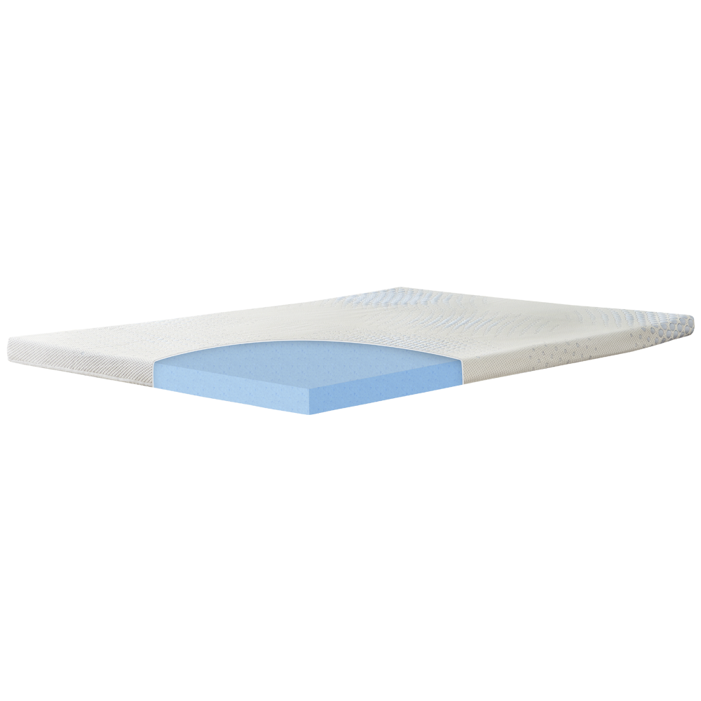 Wenta, Topper Gel-Memory-Schaum, 5-Zonen-Druckentlastung, 5 cm hoch, Gel Topper, (rutschfest, abnehmbarer Bezug, für Boxspringbett), 90/120/140/160/180x200 cm Wenta, Topper Gel-Memory-Schaum, 5-Zonen-Druckentlastung, 5 cm hoch, Gel Topper, (rutschfest, abnehmbarer Bezug, für Boxspringbett), 90/120/140/160/180x200 cm