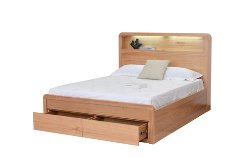Jade  lift up bed with drawers & lights and USB port messmate