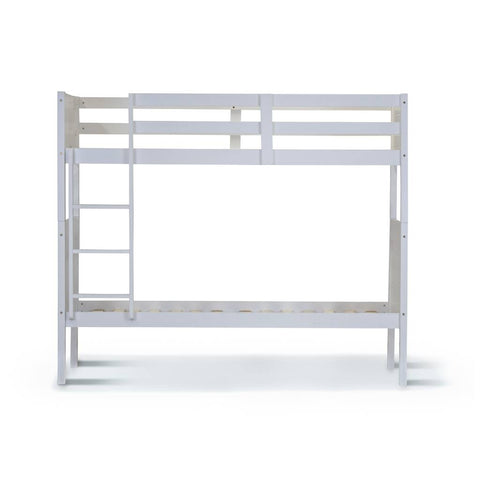 WELLING SINGLE OVER SINGLE BUNK BED-WHITE(3 CNTS)