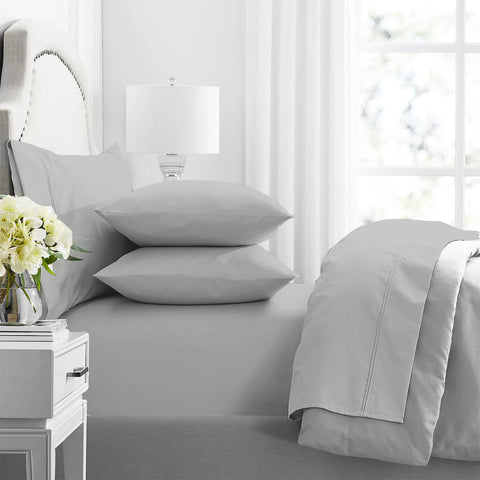 Renee Taylor Premium 1000 Thread count Egyptian Cotton sheet sets Queen Silver