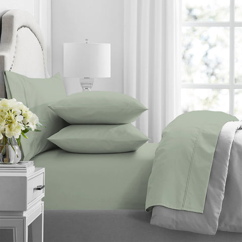 Renee Taylor Premium 1000 Thread count Egyptian Cotton sheet sets King Sage