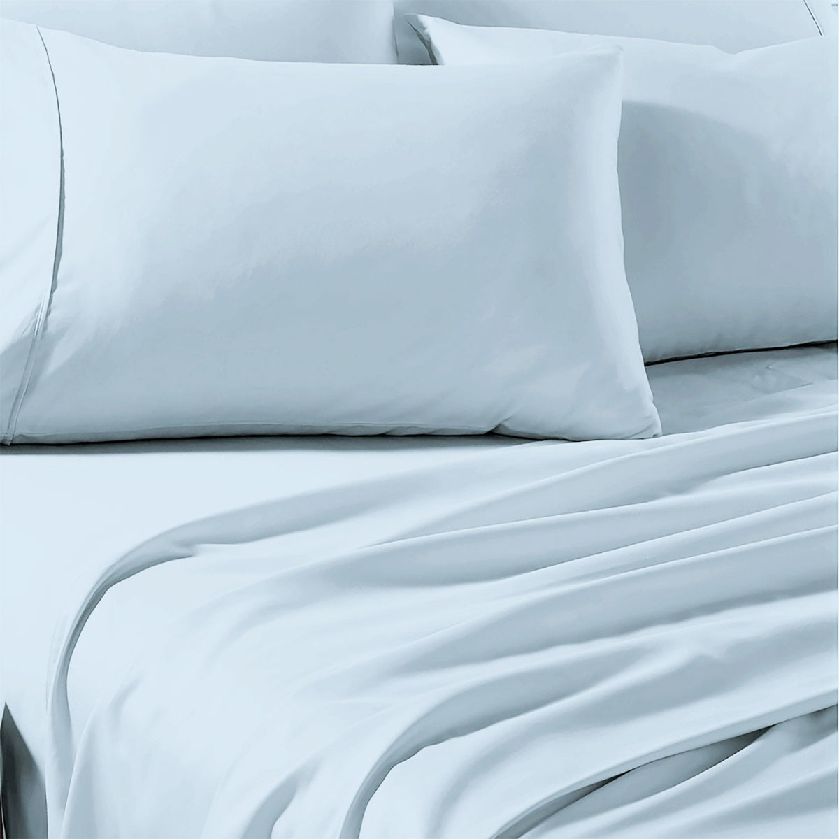 Renee Taylor 1500 Thread Count Premium Cotton Blend Sheet sets King Duck Egg
