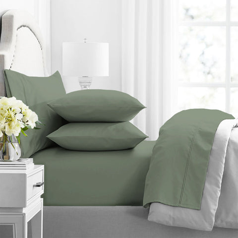 Renee Taylor Premium 1000 Thread count Egyptian Cotton sheet sets Mega Queen Juniper